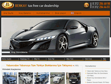 Tablet Screenshot of diplomaticcarsale.com